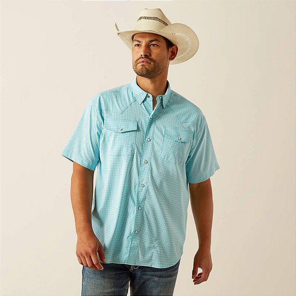 Camisa Ariat VentTEK 10058826 - Blue