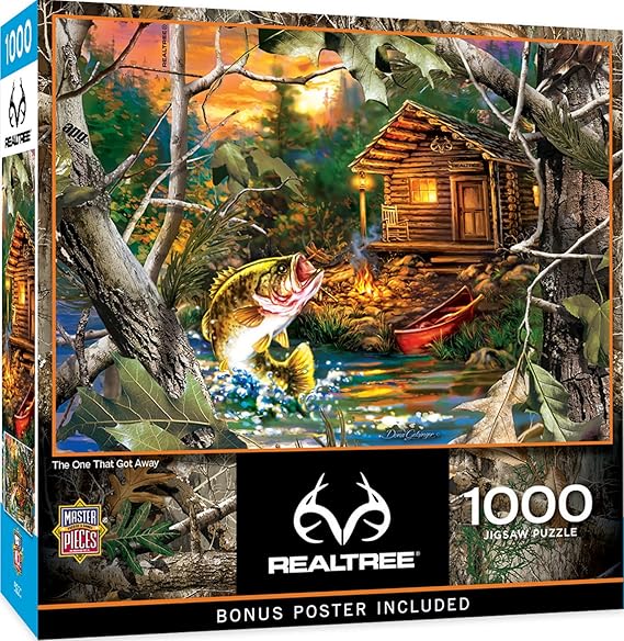 Quebra Cabeça MasterPieces 1000 Peças Jigsaw Puzzle - The One That Got Away