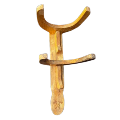 Suporte Para 2 Chapéu Madeira