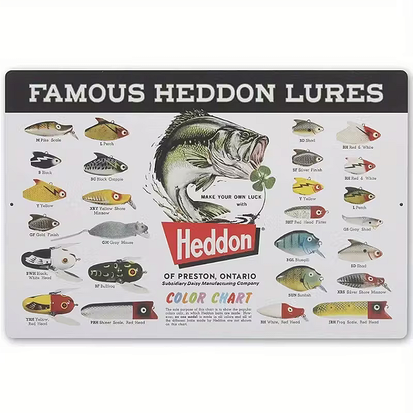 Placa Decorativa Heddon
