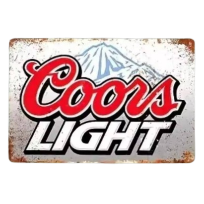 Placa Decorativa Coors Light