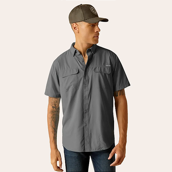Camisa Ariat VentTEK 10061473 - Charcoal