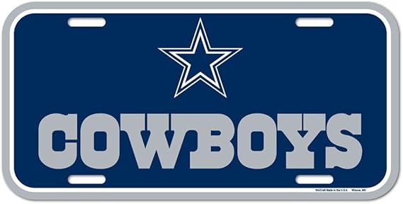 Placa NFL Dallas Cowboys