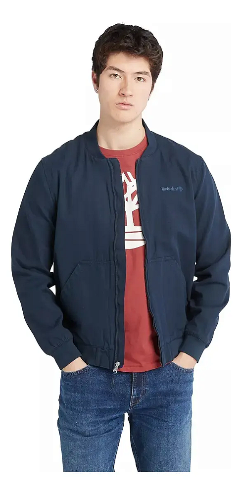 Jaqueta Timberland Marinho Com Zíper TB0A65D9 433