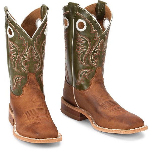 Bota Justin Austin Cognac Cowhide #BR307