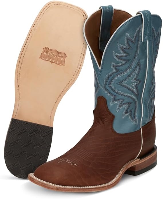 Bota Tony Lama Avett Brown American Bison #7955