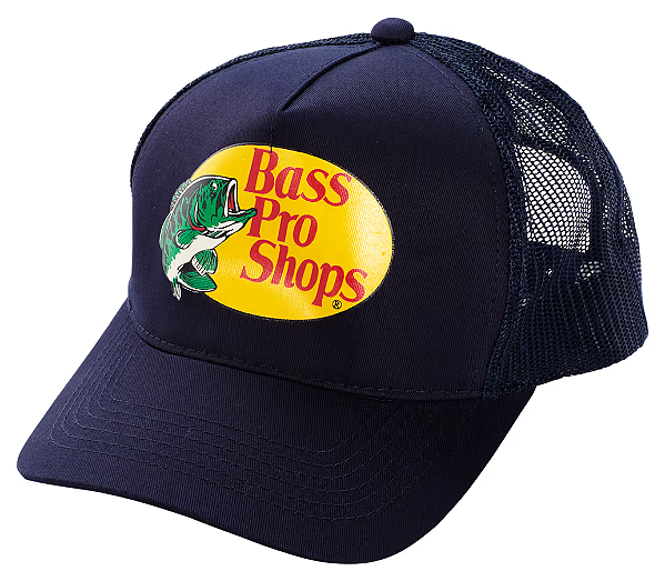 Boné Bass Pro Shops Mesh Trucker Cap - Navy