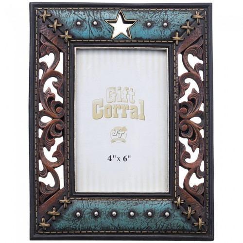 Porta Retrato Turq/Star 87-2170-0-0