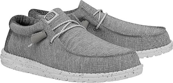 Hey Dude Wally Sport Knit Grey