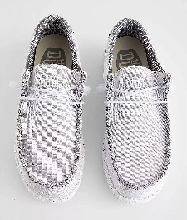 Hey Dude Wally Sea Salt Grey