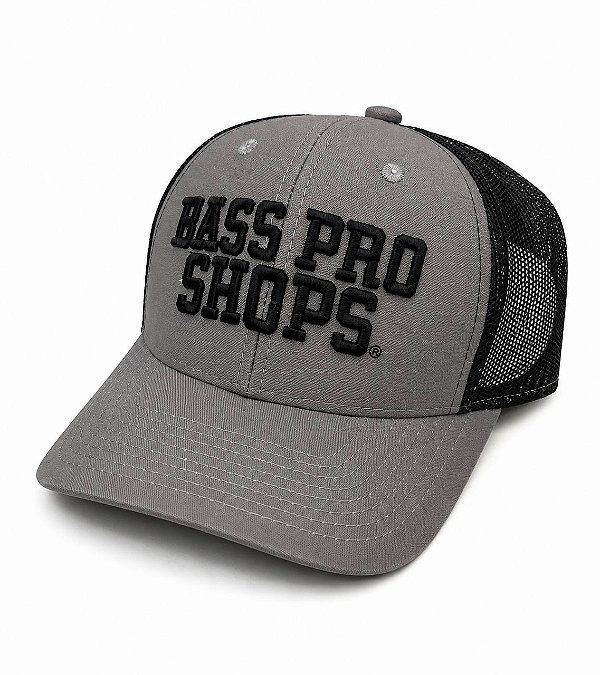 Boné Bass Pro Shops Grey/Black