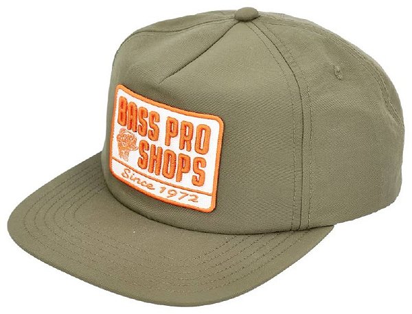 Boné Bass Pro Shops Nylon Patch Olive 4510870