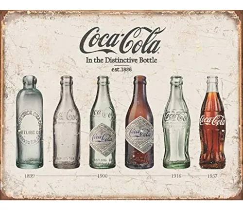 Placa Decorativa Coca-Cola Vinatge