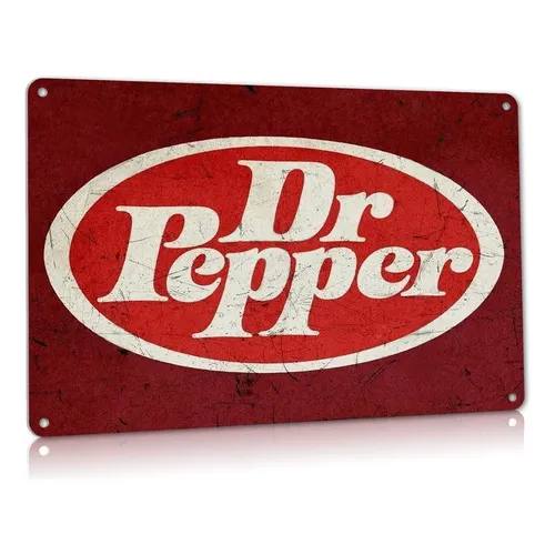 Placa Decorativa Dr Pepper