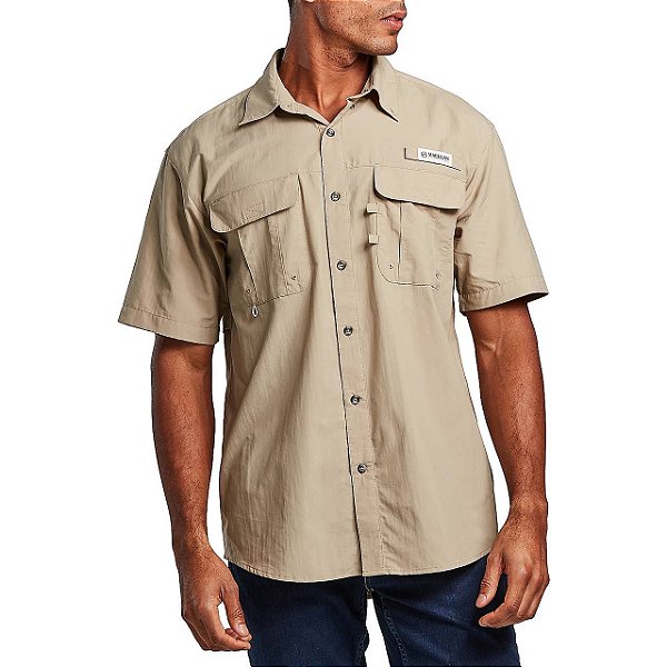 Camisa Magellan Outdoors Laguna Madre Silver Mink