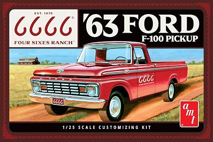 Miniatura Ford F100 Four Sixes Ranch 6666