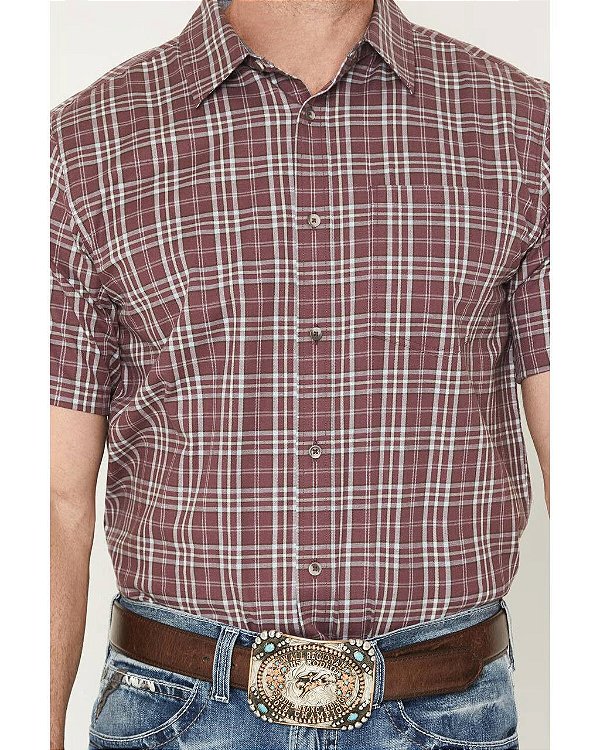 Camisa Cody James CJHO25W25-Burgundy