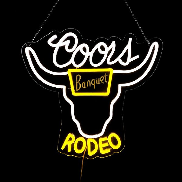Luminoso Neon Coors Rodeo