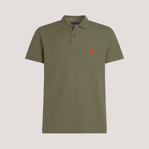 Camiseta Polo Tommy Hilfiger Green Olive - 6800715365