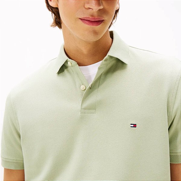 Camiseta Polo Tommy Hilfiger Green - 6800738857