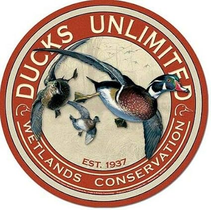 Placa Decorativa Ducks Unlimited