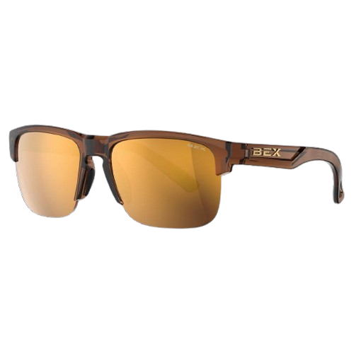 Óculos Bex Sunglasses WILDBYRD Clear Brown/ Brown / Gold