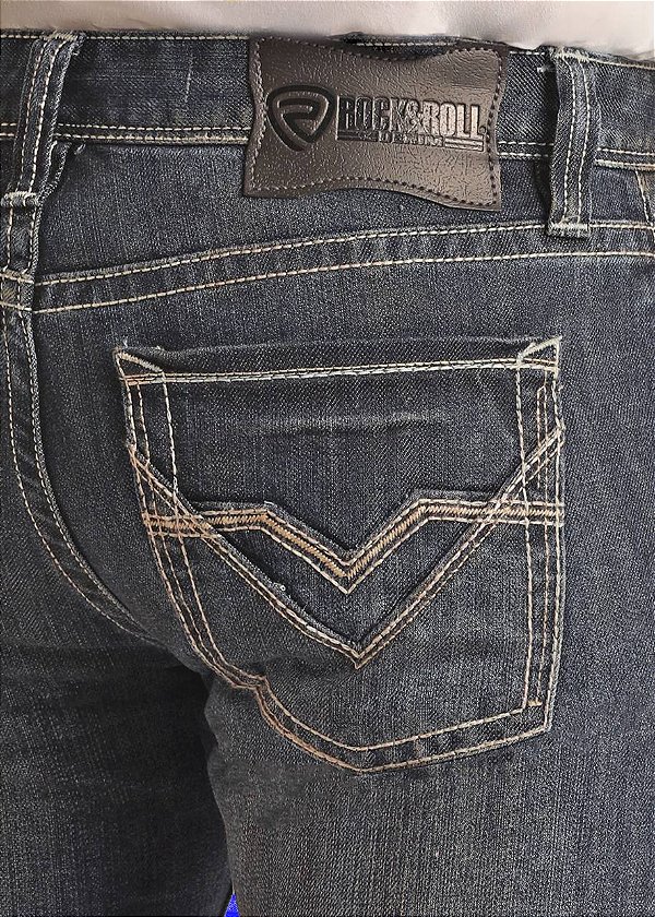 Calça Rock & Roll Denim Regular Fit Stackable Bootcut MSP1763