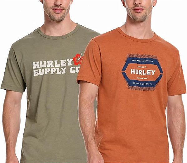 Pack 2 Camisetas Hurley 1860919