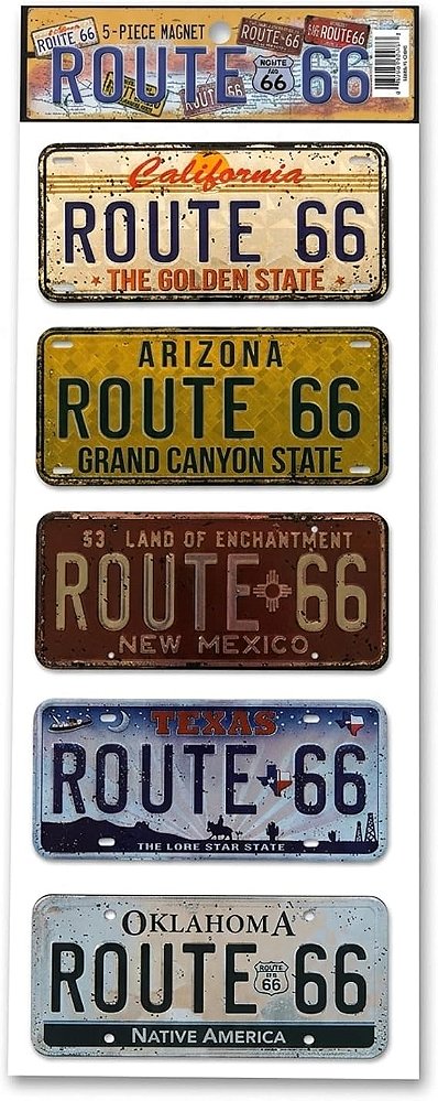 Imã Geladeira Route 66