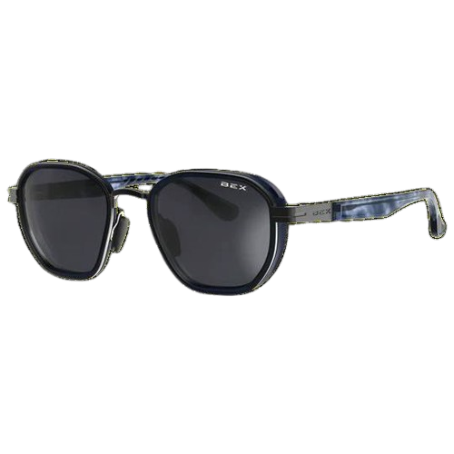 Óculos Bex Sunglasses SABLE Gunmetal Gray / Silver
