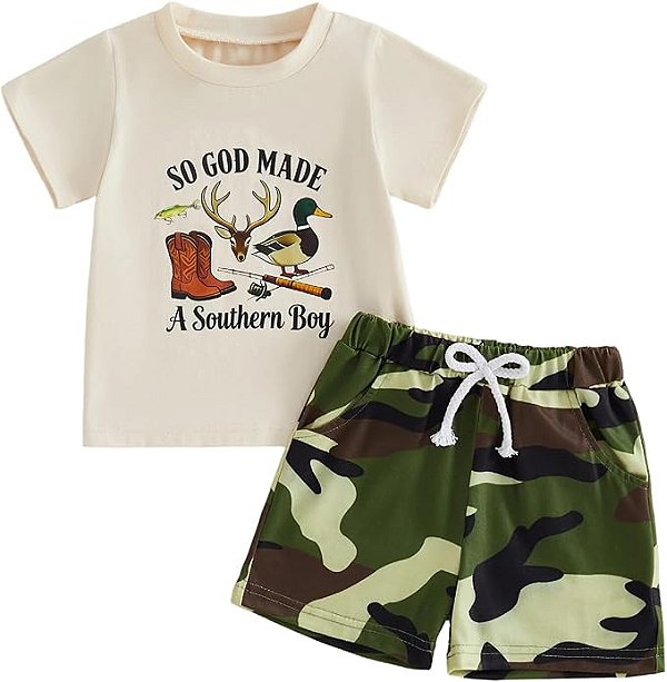 Conjunto Camiseta e Shorts