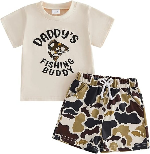 Conjunto Camiseta e Shorts