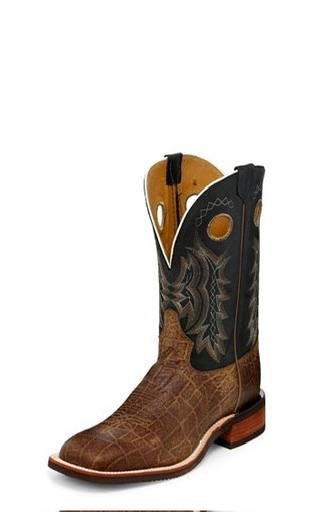 Bota Tony Lama Tan Elephant Grain