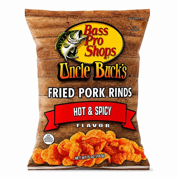 Chips Torresmo Sabor Apimentado Bass Pro Shops