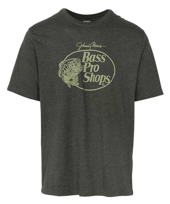 Camiseta Bass Pro Shops Original Logo Olive Heather