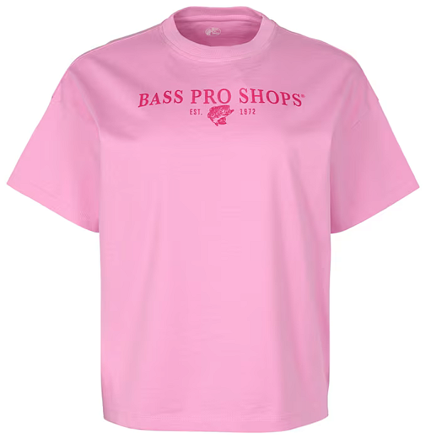 Camiseta Bass Pro Shops Heavyweight Logo Lilac Chiffon