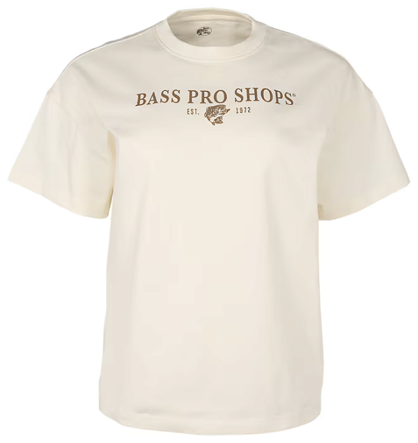 Camiseta Bass Pro Shops Heavyweight Logo Egret