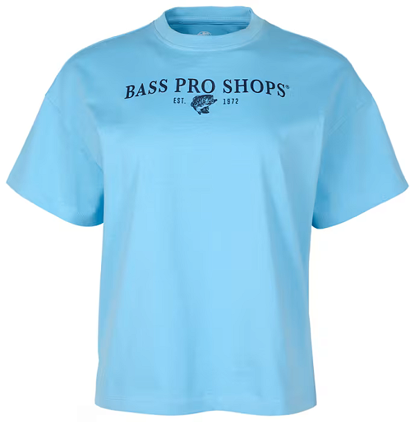 Camiseta Bass Pro Shops Heavyweight Logo Baltic Sea