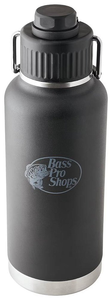 Garrafa De Água Bass Pro Shops Black 946ml