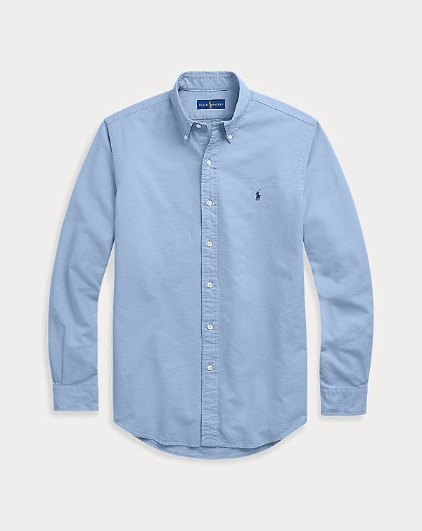 Camisa Ralph Lauren Oxford Bastille Blue