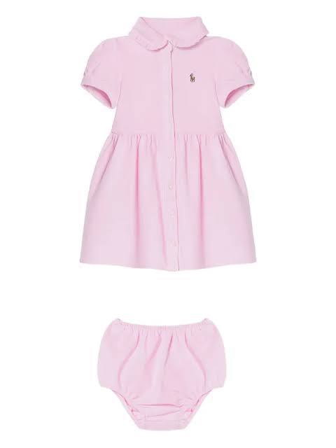 Vestido Infantil Ralph Lauren Pink 310734896001