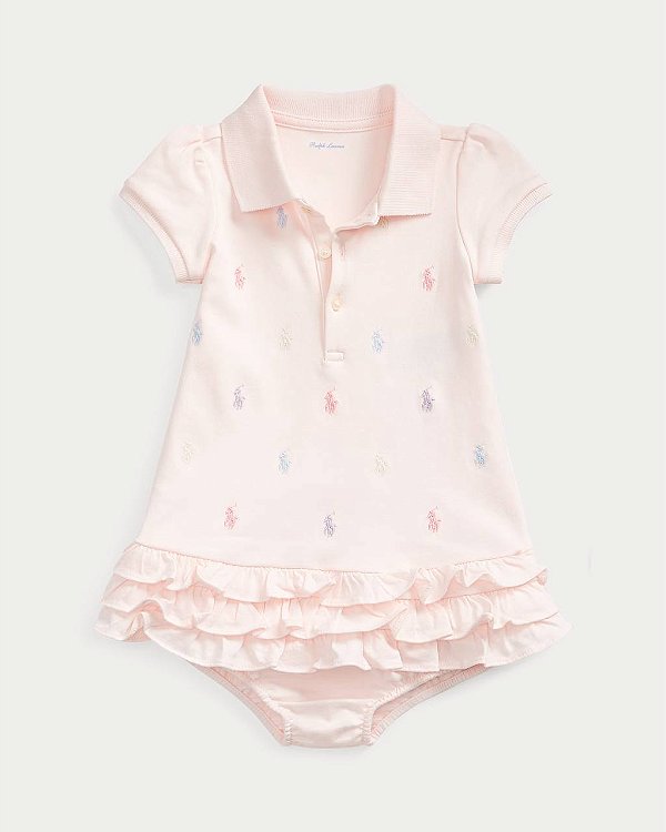Vestido Infantil Ralph Lauren Pink 310676237003