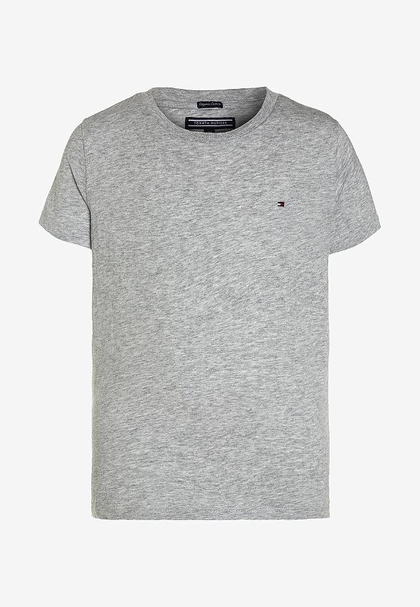Camiseta Infantil Tommy Hilfiger Grey Heather 6800739213