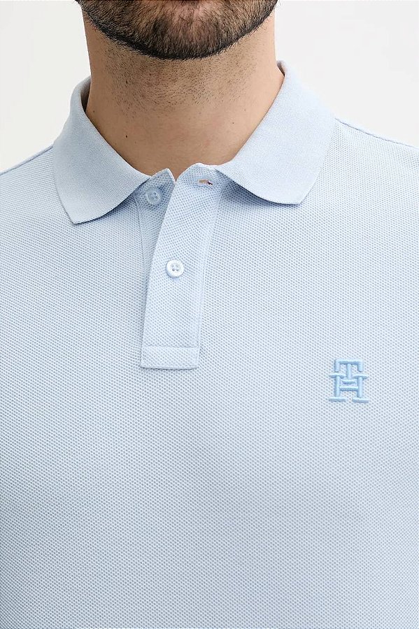 Camiseta Polo Tommy Hilfiger Breezy Blue - 6800695637