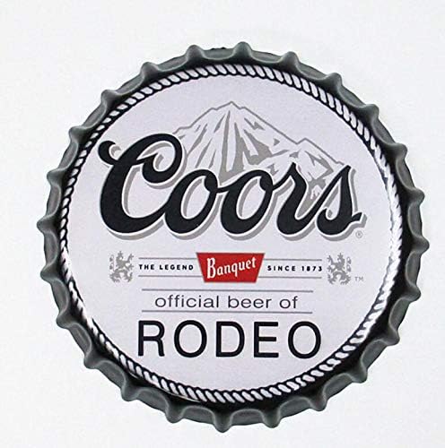 Placa Tamba Coors Banquet Rodeo
