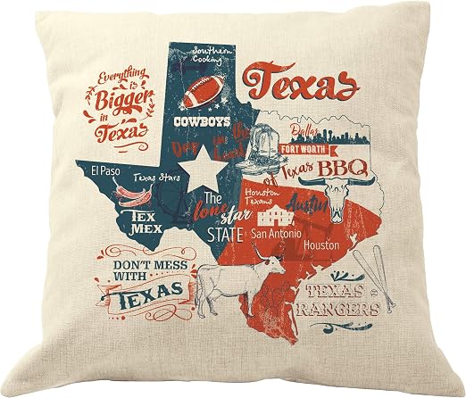 Capa Almofada Texas