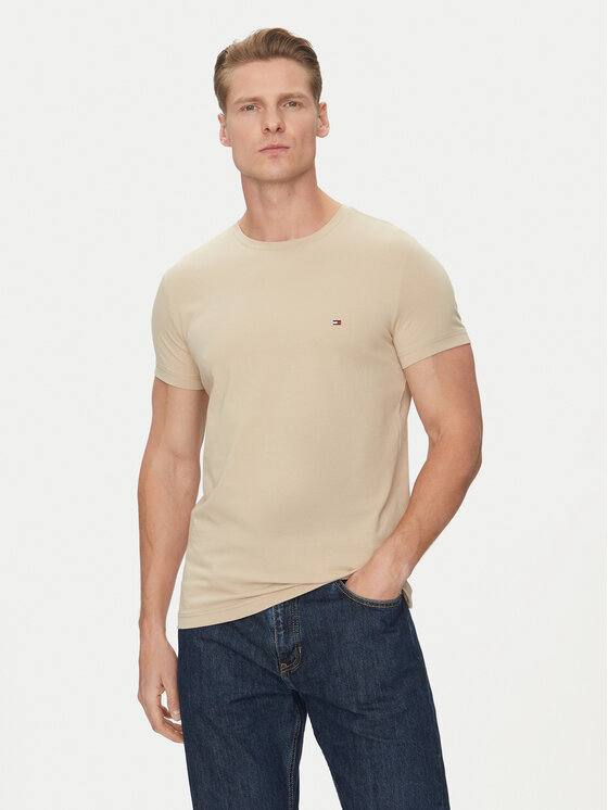 Camiseta Tommy Hilfiger MW0MW10800 Sandalwood
