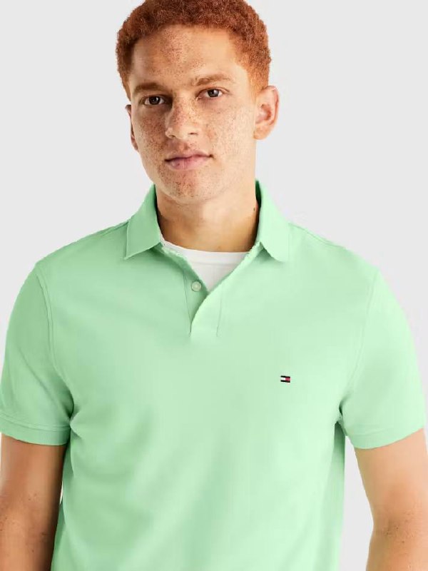 Polo Tommy Hilfiger MW0MW32346 Mint Gel