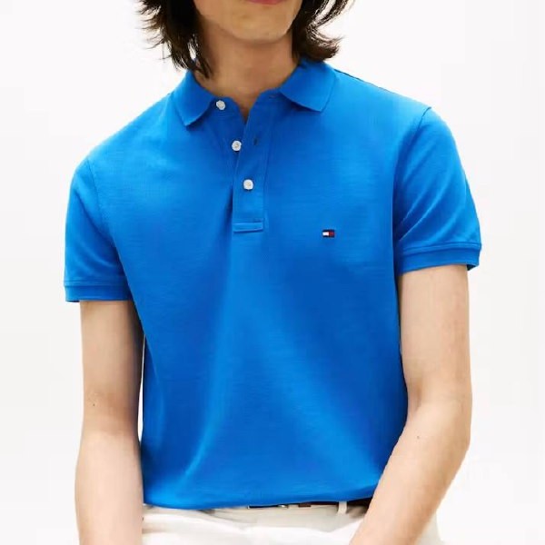 Polo Tommy Hilfiger MW0MW32347 Blue Spell
