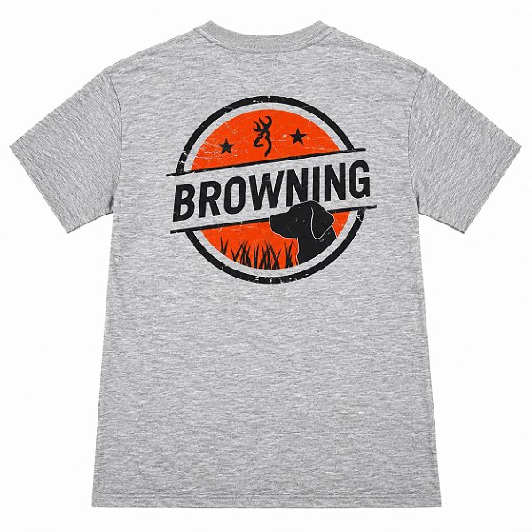 Camiseta Browning 126898717 Sport Gray